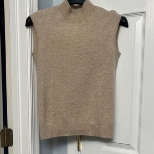 Club Monaco Beige Cashmere Top